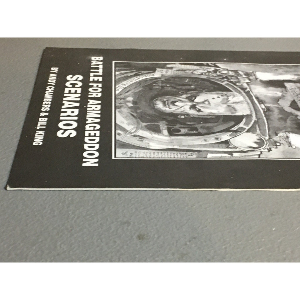 BOOK GAMES WORKSHOP WARHAMMER 40K BATTLE FOR ARMAGEDDON SCENARIOS 2ND ED SB USED