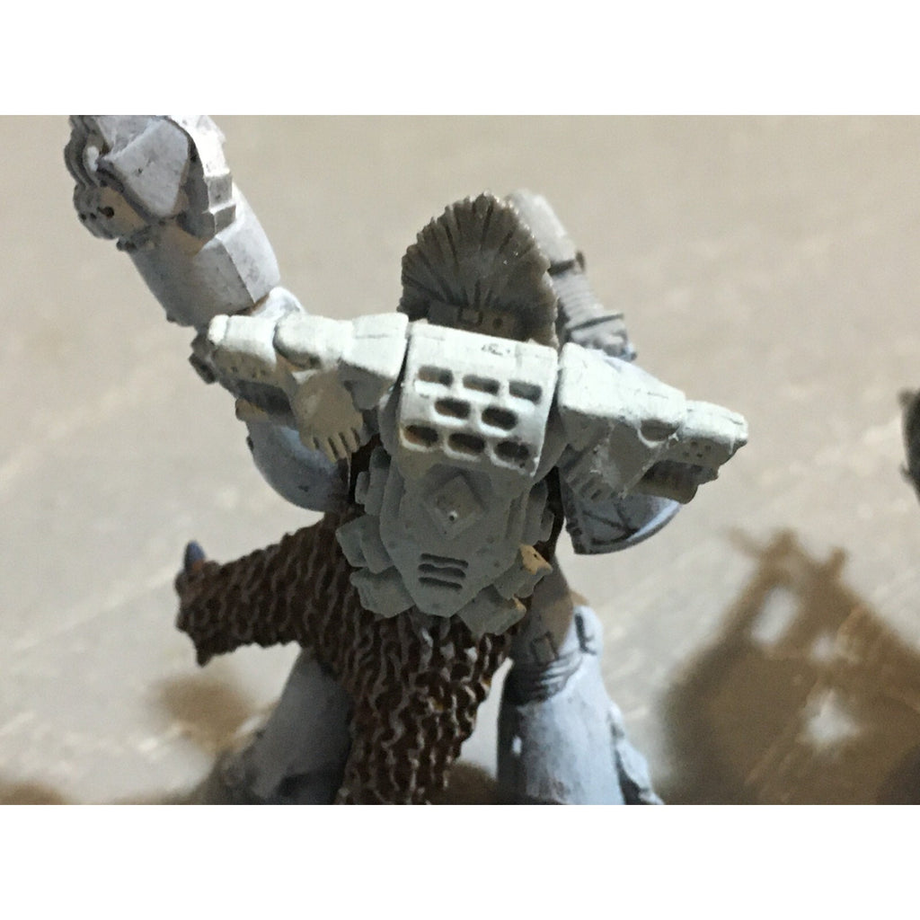 A23002 WARHAMMER 40K SPACE MARINES WOLVES CUSTOM LORD 2 PK GAMES WORKSHOP GW