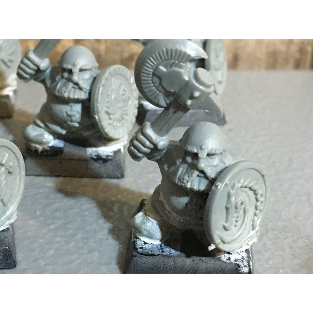A33416 WARHAMMER FANTASY OLD WORLD QUEST DWARFS DWARF MONOPOSE 8 PK GW 4TH ED