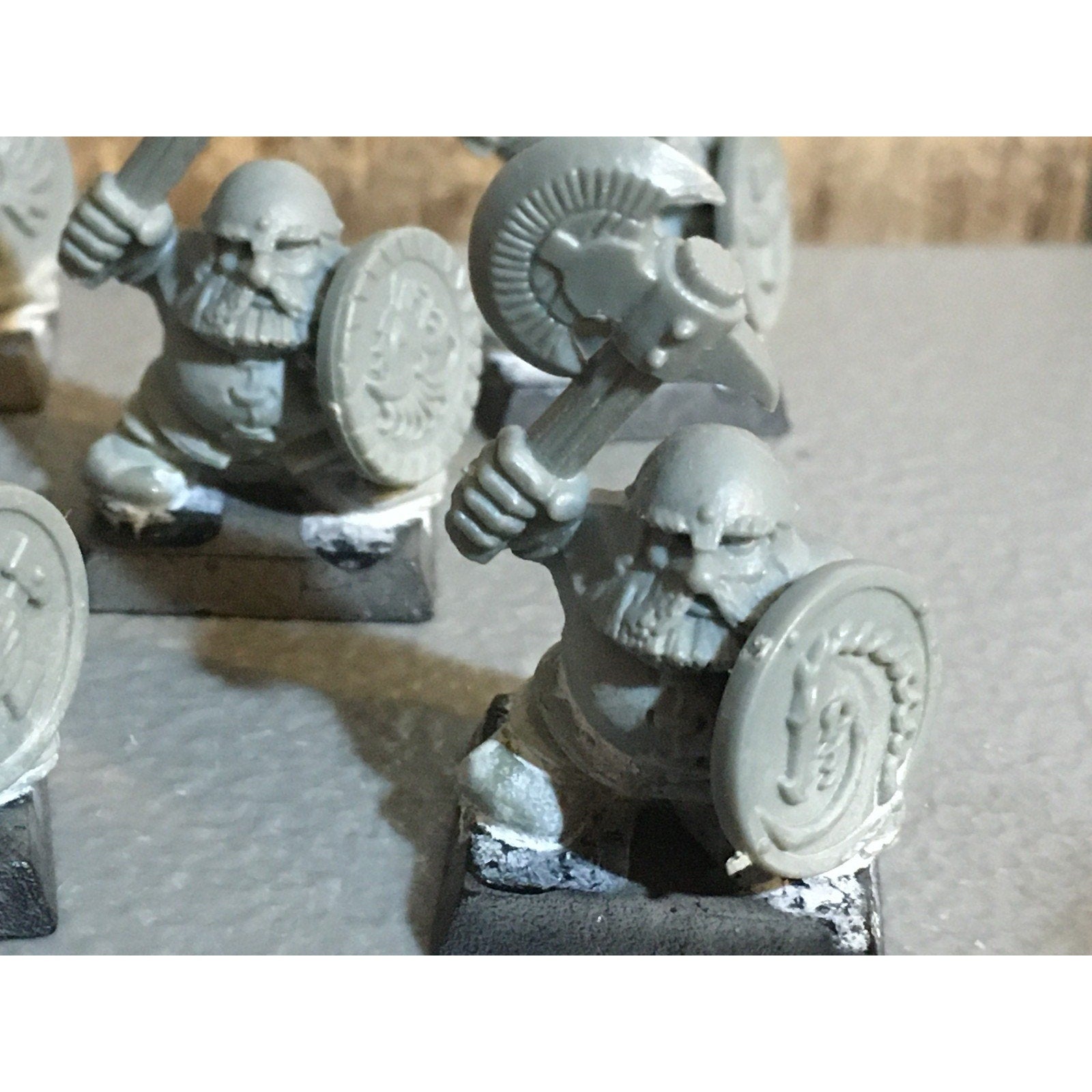 A33416 WARHAMMER FANTASY OLD WORLD QUEST DWARFS DWARF MONOPOSE 8 PK GW 4TH ED