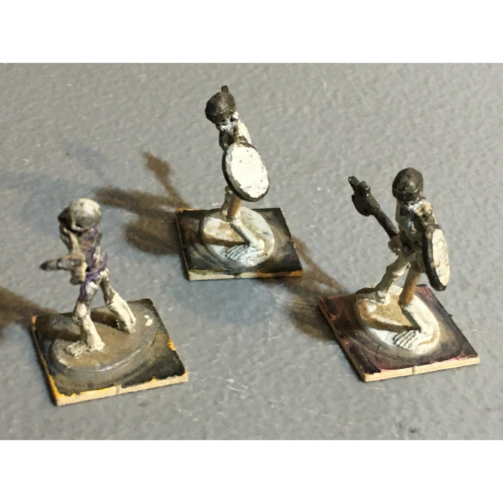 A32379 RAL PARTHA METAL MINIATURES SKELETON WARRIOR 3 PK TABLETOP WAR GAMES