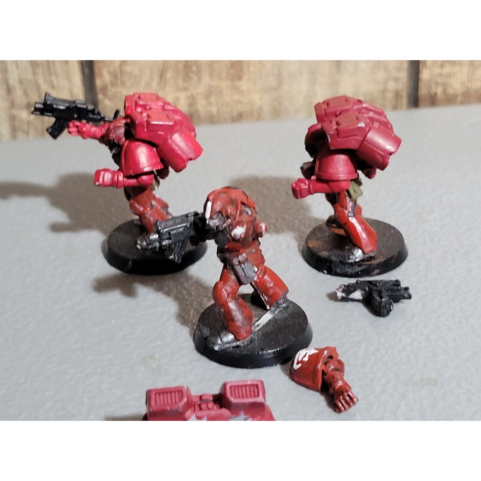 A19239 WARHAMMER 40K SPACE MARINES ASSAULT 3 PK METAL BODIES