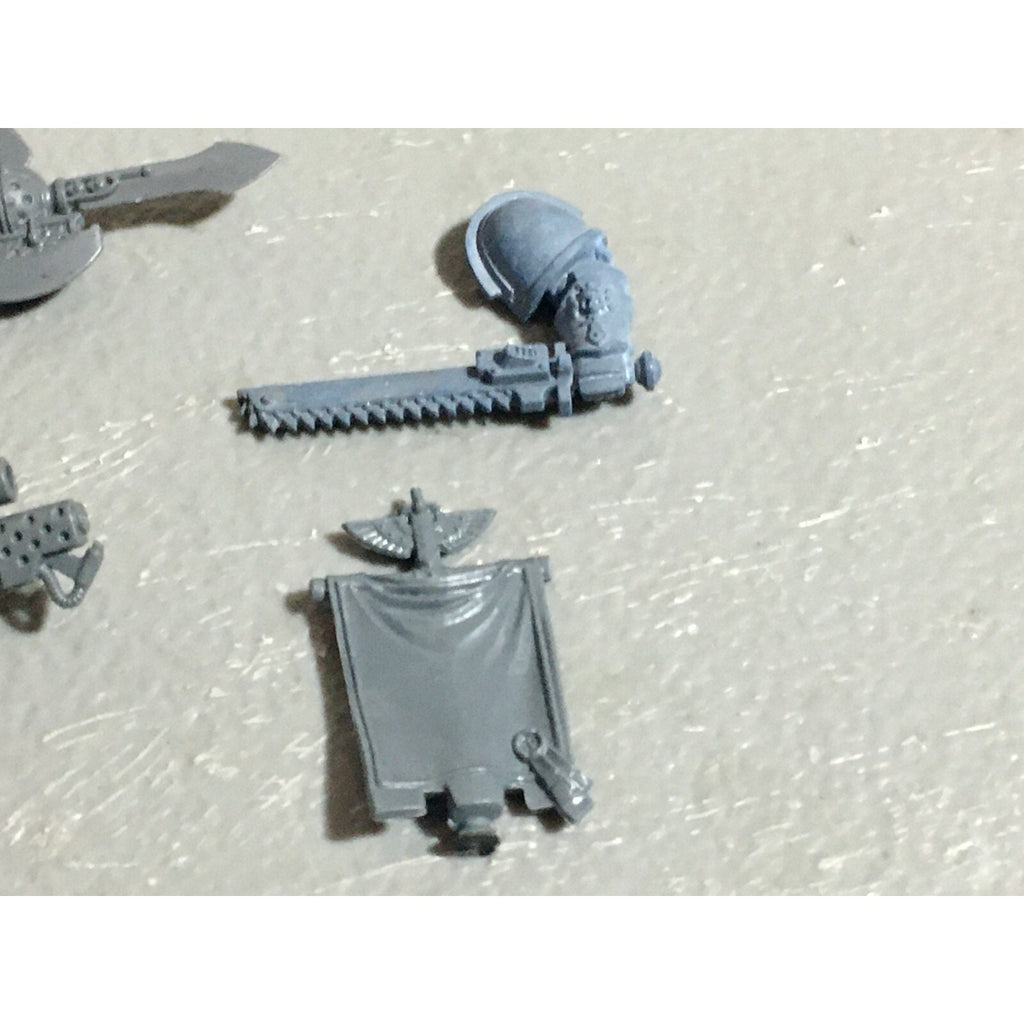 A22272 WARHAMMER 40K SPACE MARINES DARK ANGELS BITS LOT MIXED GAMES WORKSHOP GW