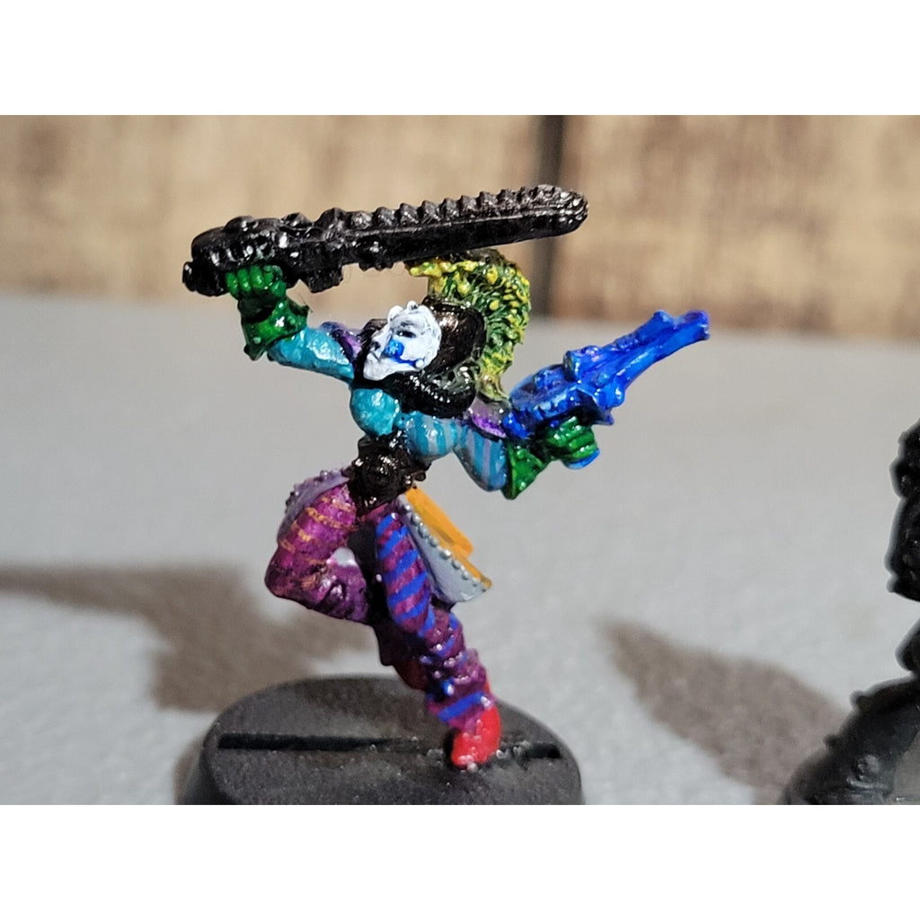 A19232 WARHAMMER 40K ELDAR CRAFTWORLDS HARLEQUINS METAL DEATH JESTER & TROUPER