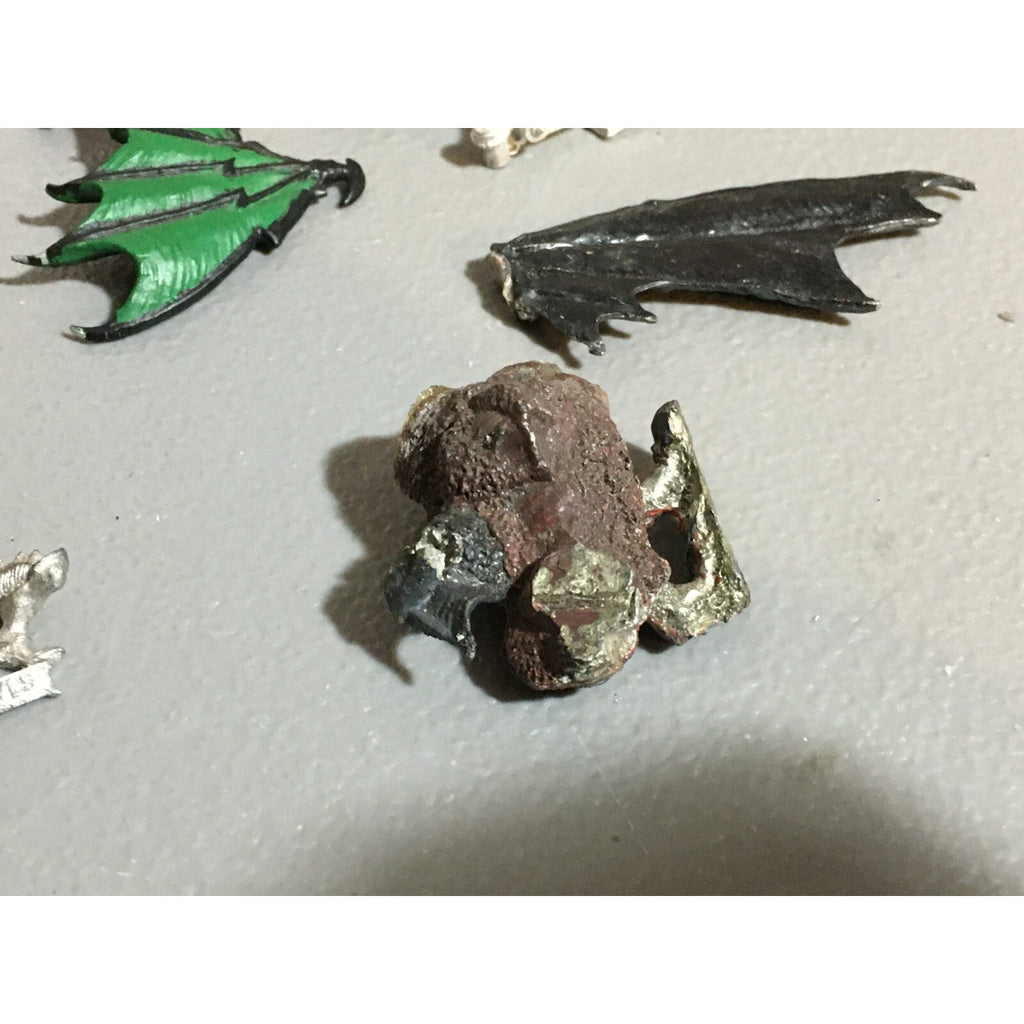 A20150 WARHAMMER 40K AOS FANTASY BITS LOT ALL METAL WINGS TALONS SPACE MARINES
