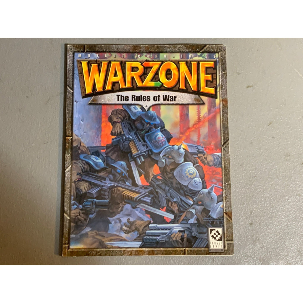 A31657 WARZONE MUTANT CHRON HHG HEARTBREAKER ARMY BOOK PLAYED THE RULES OF WAR