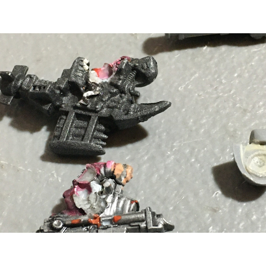 A22366 WARHAMMER 40K BITS LOT ROGUE TRADER SPACE MARINES PLASMA PISTOL MISSILE