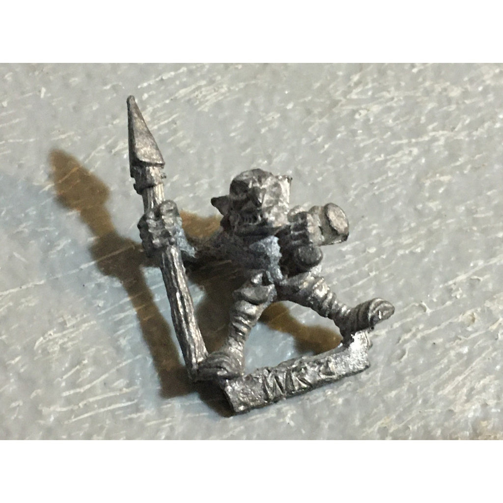 A32435 WARHAMMER MARAUDER CITADEL OOP METAL ORCS GOBLINS SPEAR WOLF RIDER GW