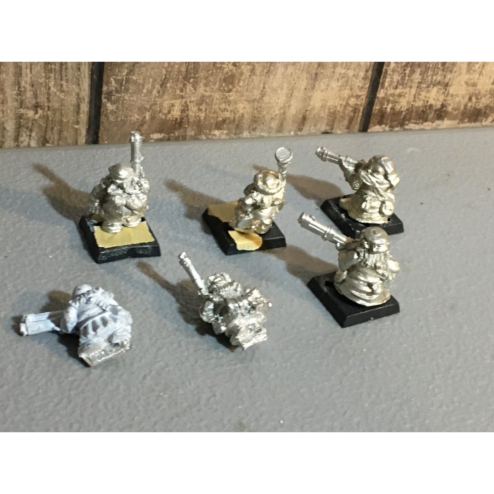 A30723 WARHAMMER AOS FANTASY MARAUDER DWARFS METAL THUNDERER 6 PK GW