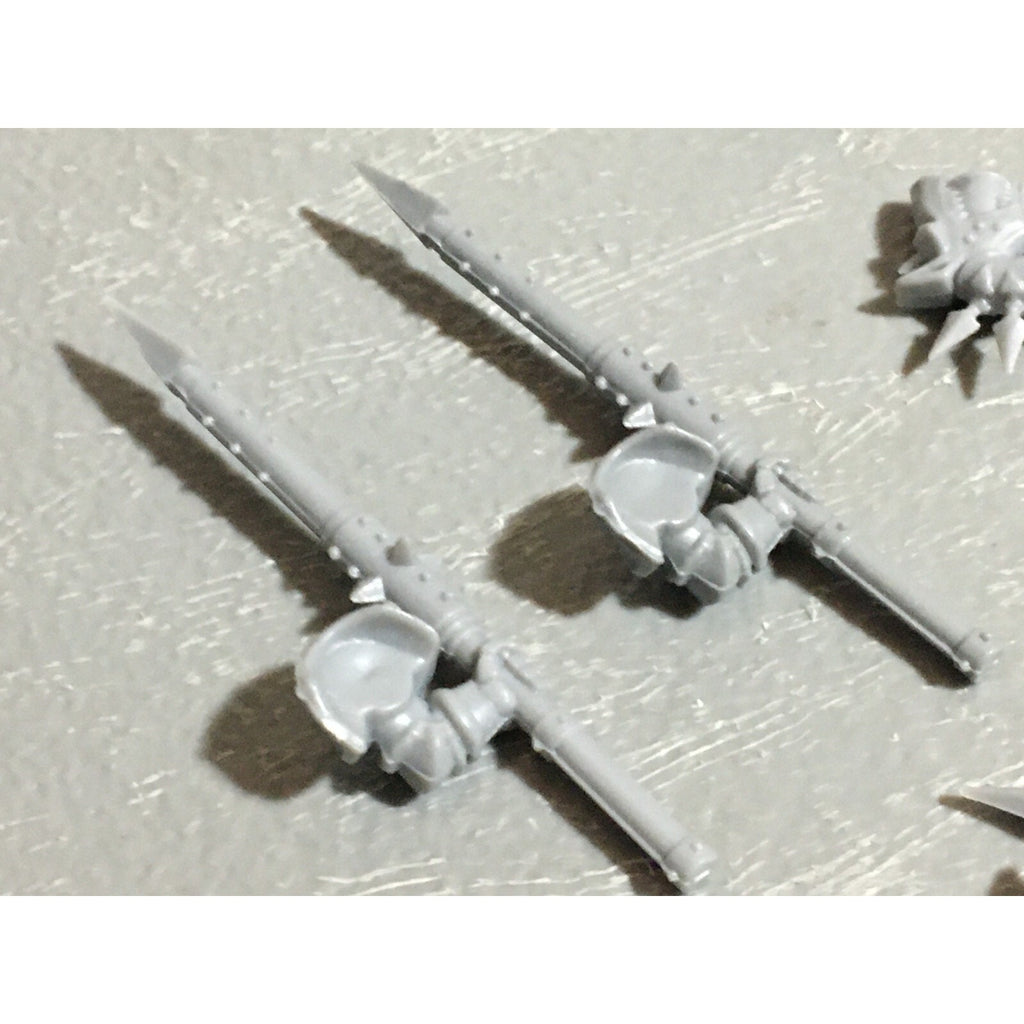 A22251 WARHAMMER FANTASY CHAOS MORTALS BITS LOT WARRIORS KNIGHTS WEAPONS GW OOP