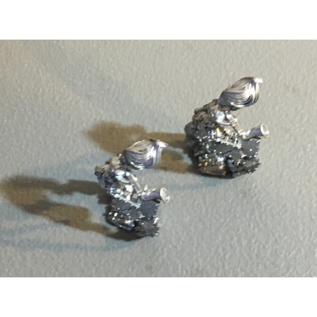 A32598 UNKNOWN MINIATURES METAL PSYCHIC FEMALE 2 PK WIZARD PSYKER CASTER
