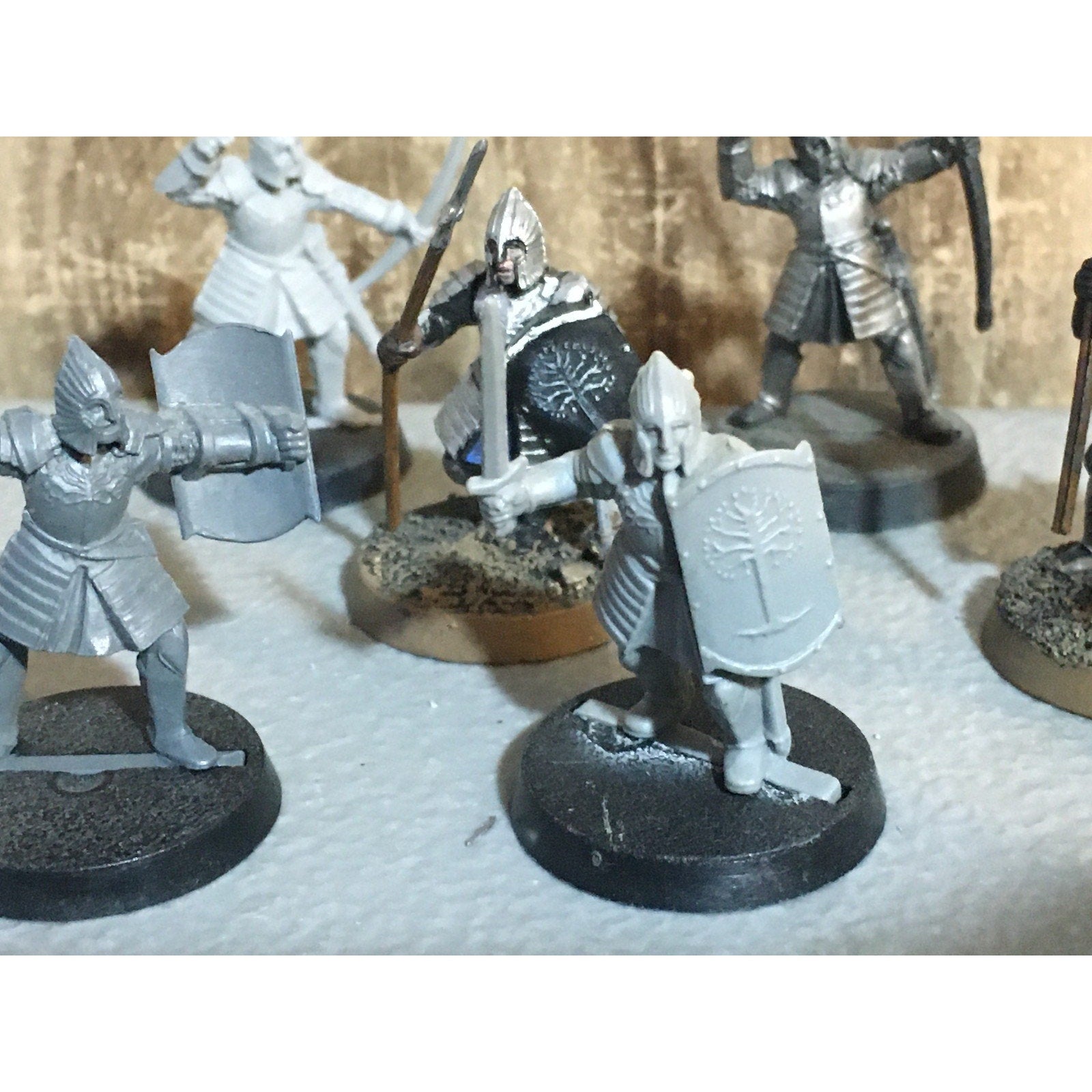 A30314 LOTR LORD OF THE RINGS GW GAMES WORKSHOP WARRIORS OF MINAS TIRITH 12 PK