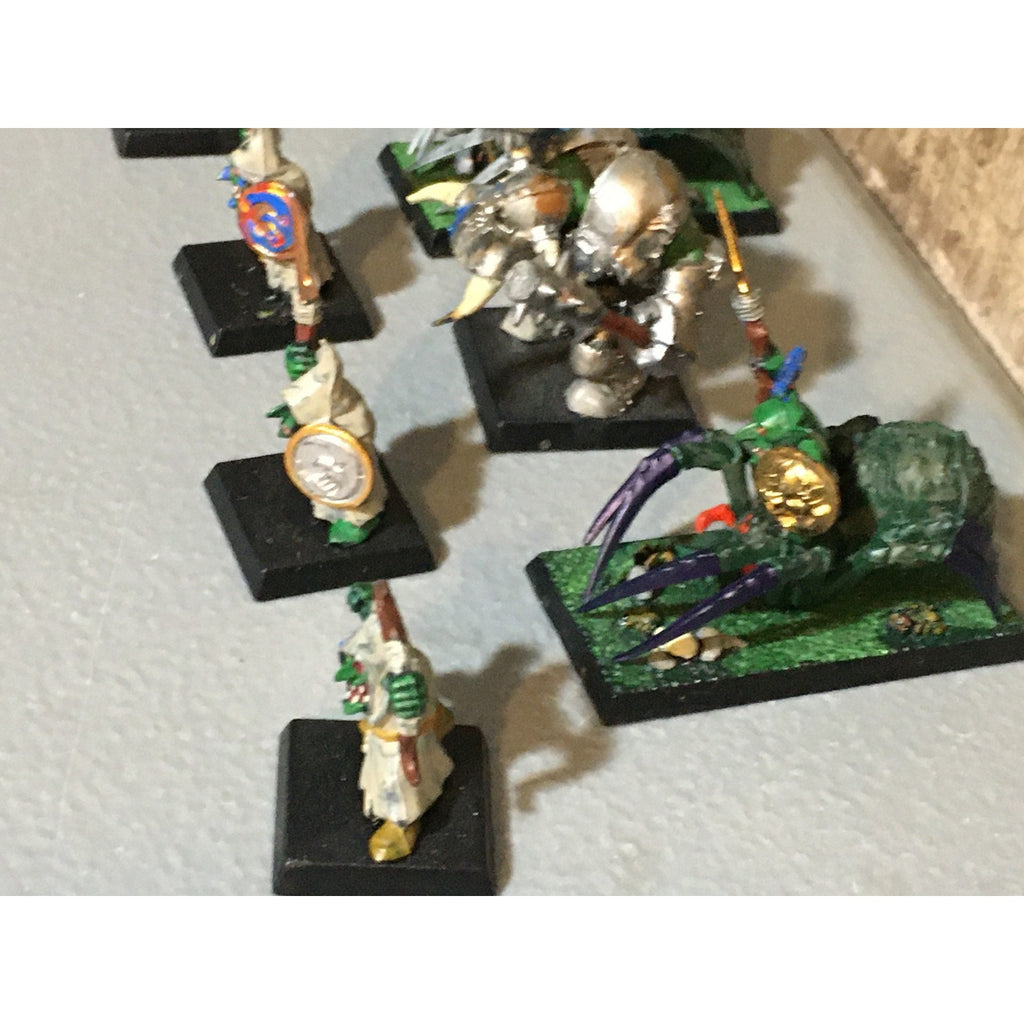 A32511 WARHAMMER FANTASY ORCS & GOBLINS MIX NIGHT FOREST SPIDER BLACK PAINT GW
