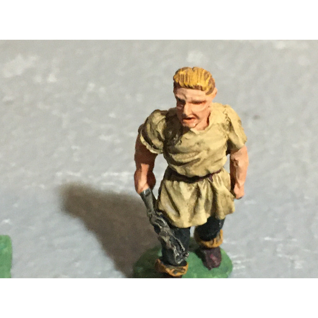 A10176 CITADEL PRE SLOTTA METAL RARE OOP HUMAN FARMERS PEASANTS 2 PK PAINTED