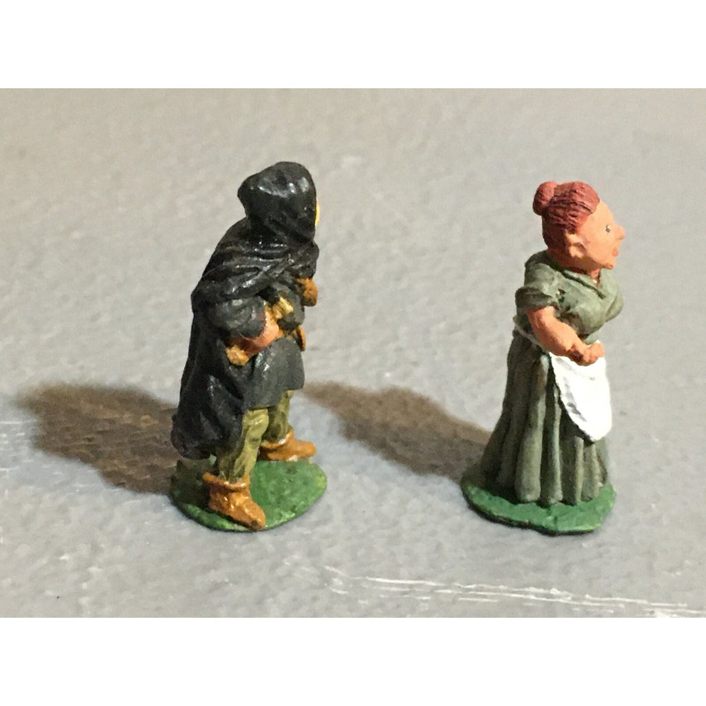 A10139 CITADEL PRE SLOTTA METAL RARE OOP HUMAN VILLAGERS 2 PK PAINTED