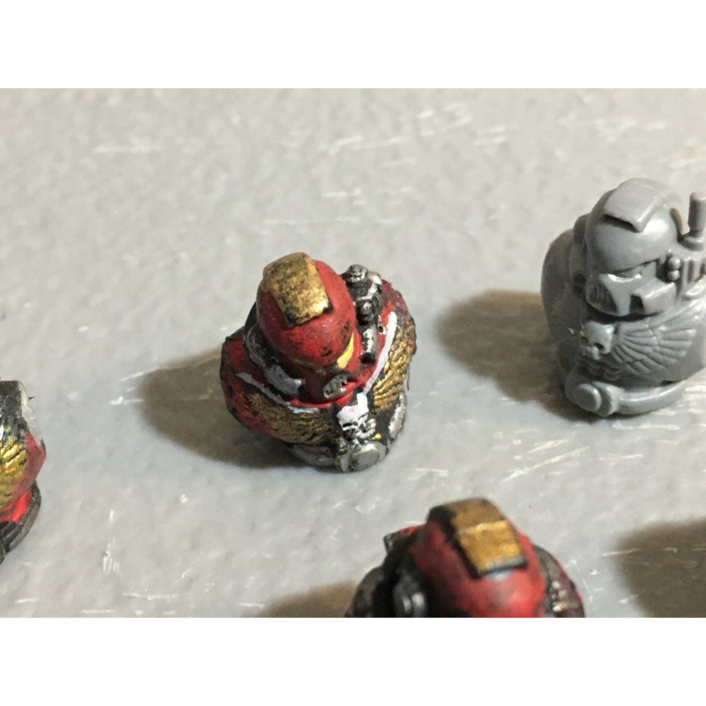 A23086 WARHAMMER 40K SPACE MARINES BITS LOT HEADS TORSOS GAMES WORKSHOP GW