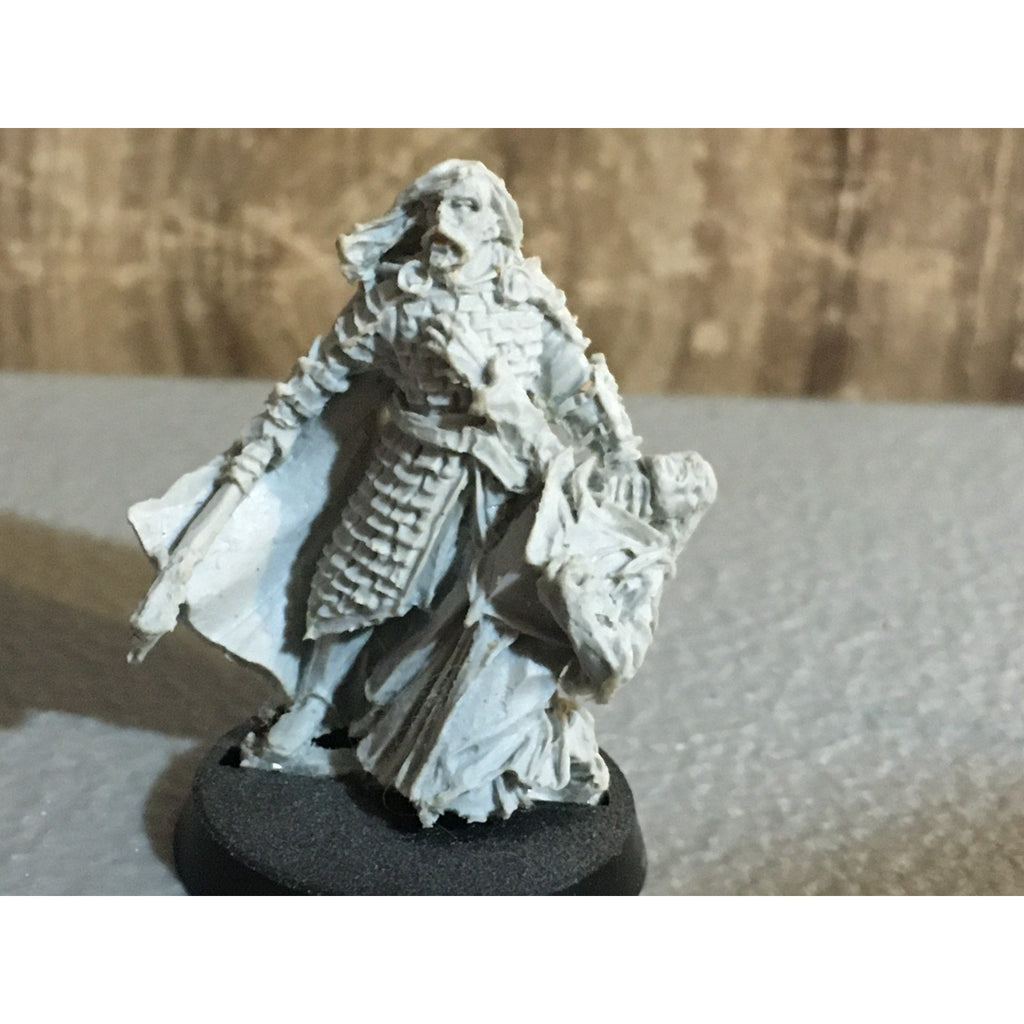 A30019B LOTR LORD OF THE RINGS GW GAMES WORKSHOP COMMAND CAPTAIN ROHAN FINECAST