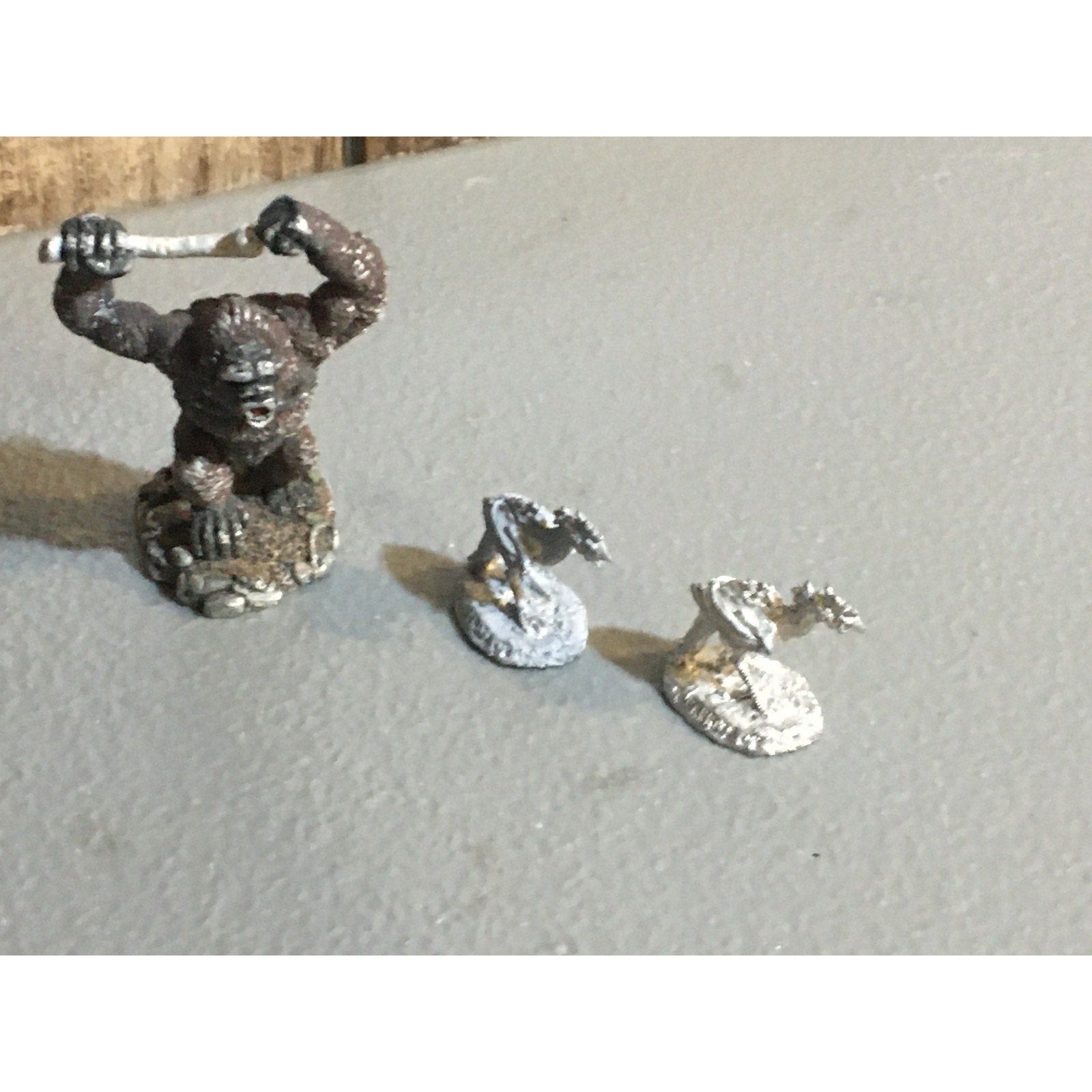 A34006 REAPER MINIATURES METAL COCKATRICE & CARNIVOROUS APE TABLETOP RPG