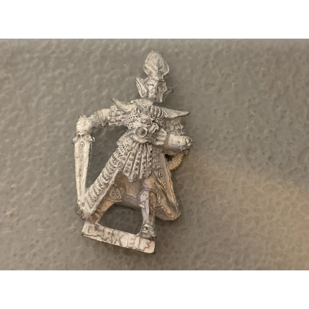 A17865 WARHAMMER FANTASY UNKNOWN DARK HIGH ELF METAL LOT
