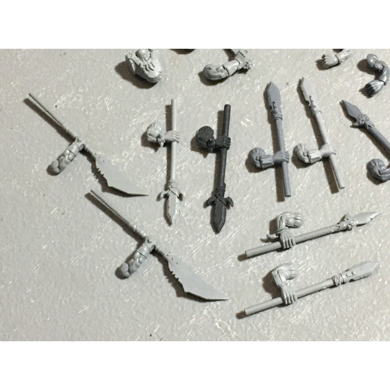 A22614 WARHAMMER FANTASY ORCS & GOBLINS BITS LOT ORC MIXED GAMES WORKSHOP GW