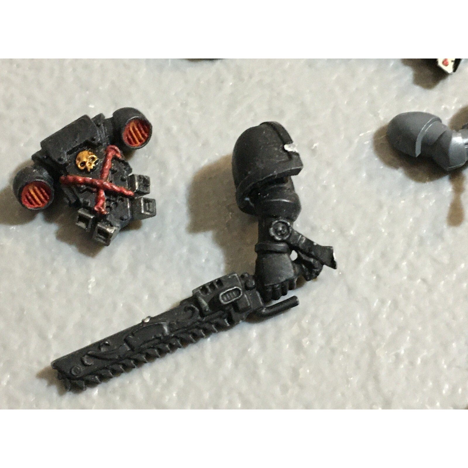 A23214 WARHAMMER 40K SPACE MARINES BLOOD ANGELS BITS LOT MIXED GW GAMES WORKSHOP