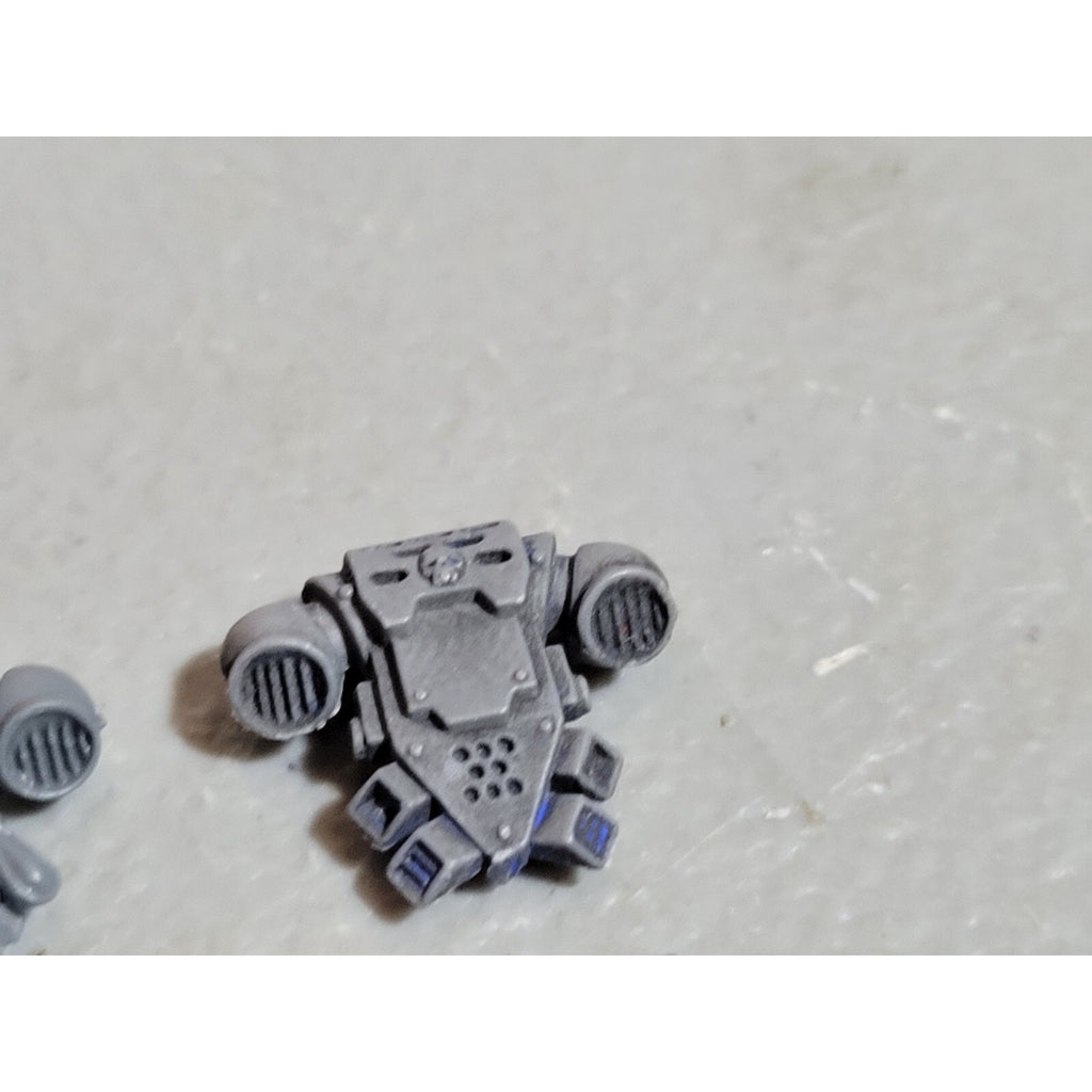 A19068 WARHAMMER 40K SPACE MARINES BLOOD ANGELS BACKPACK 11 PK BITS LOT