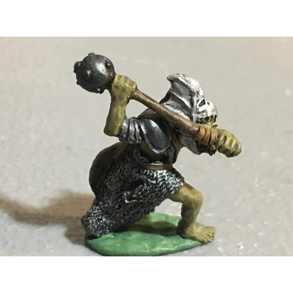 A9792 CITADEL PRE SLOTTA METAL RARE OOP ORCS ARMOURED GREAT MACE & XBOW PAINTED