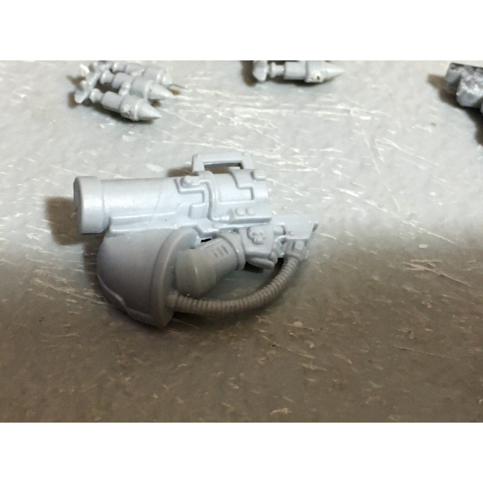 A23265 WARHAMMER 40K SPACE MARINES BITS LOT MIXED HEAVY BACKPACK MISSILE GW
