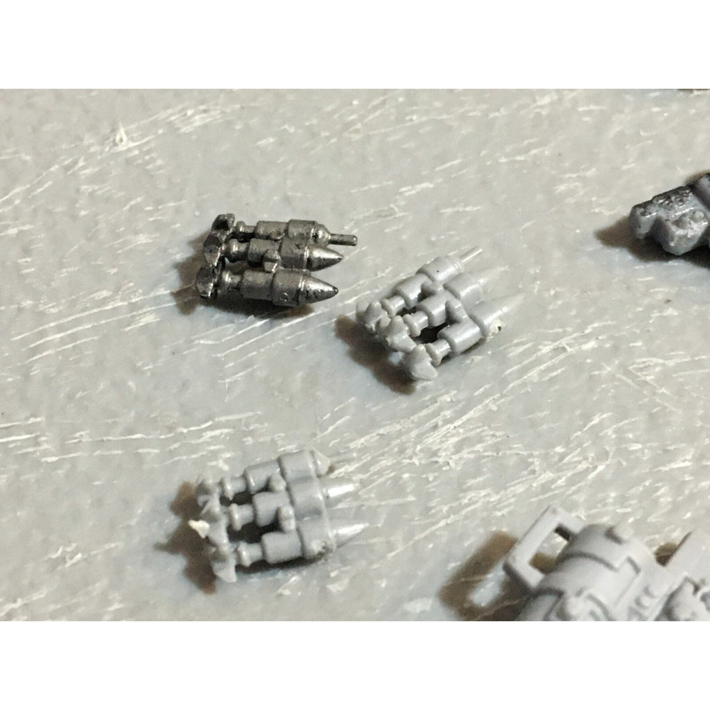 A23265 WARHAMMER 40K SPACE MARINES BITS LOT MIXED HEAVY BACKPACK MISSILE GW