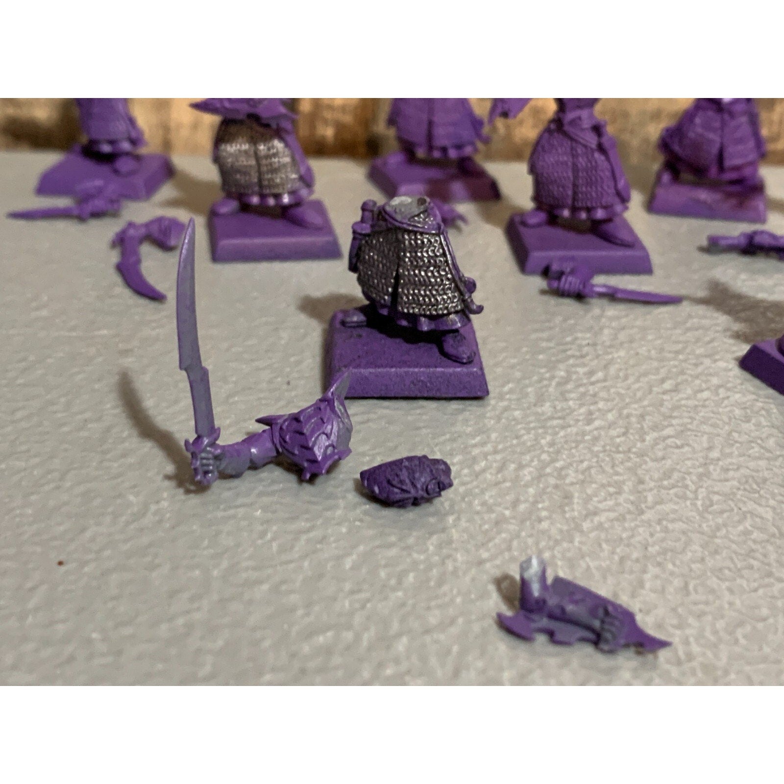A16907 WARHAMMER AOS FANTASY DARK ELVES WARRIORS 9 PACK GW GAMES WORKSHOP
