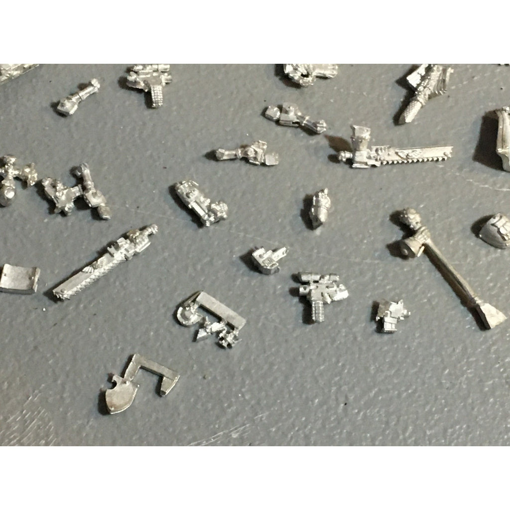 A24506 WARHAMMER 40K SPACE MARINES ALL METAL BITS LOT OOP FABIUS DARK BLOOD TERM