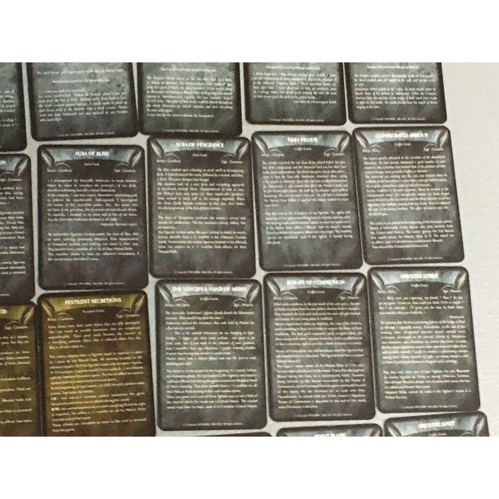 A32712 RACKHAM CONFRONTATION 104 COUNT CARDS LOT TABLETOP