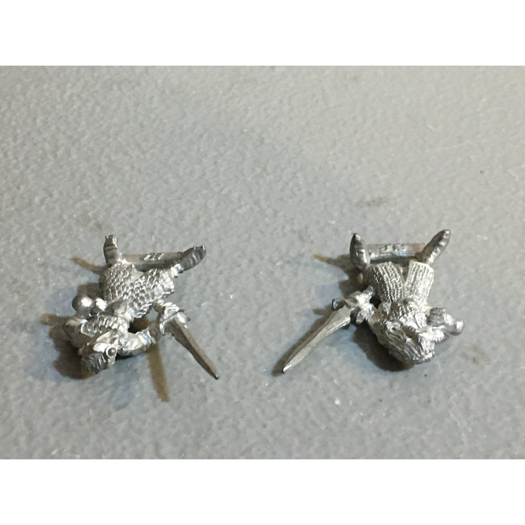 A33783 WARHAMMER CITADEL FANTASY WOOD ELVES METAL 1987 2 PK SWORD GW