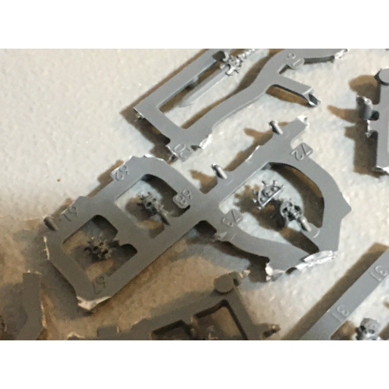 A23594 WARHAMMER AOS OSSIARCH BONEREAPERS BITS ON SPRUE LOT MORTEK GUARD GW