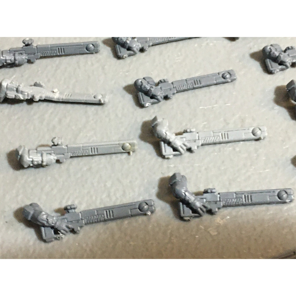A23028 WARHAMMER 40K TAU EMPIRE BITS LOT FIRE WARRIORS GUNS GAMES WORKSHOP GW