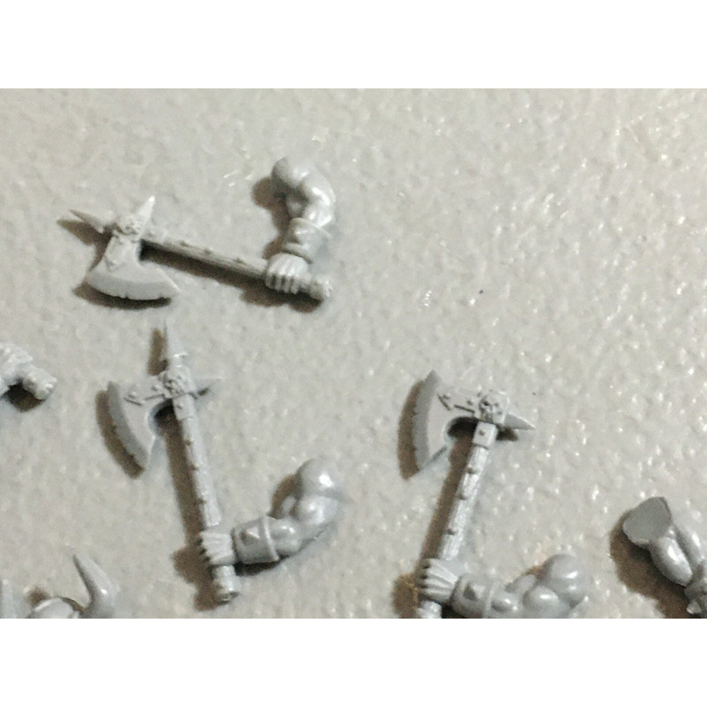 A22182 WARHAMMER FANTASY CHAOS MORTALS BITS LOT MIXED MARAUDER COMMAND & ARMS GW
