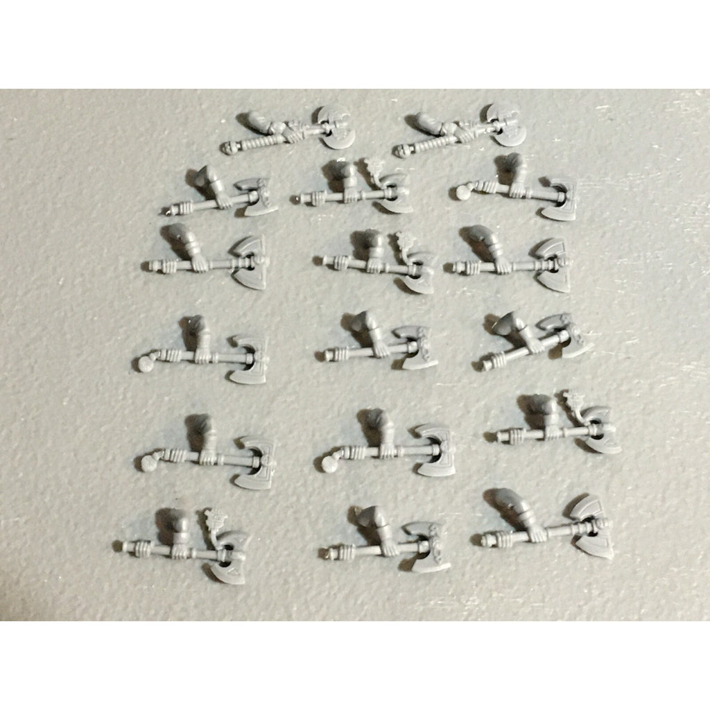 A23399 WARHAMMER FANTASY DWARFS BITS LOT WARRIORS ARMS GAMES WORKSHOP GW