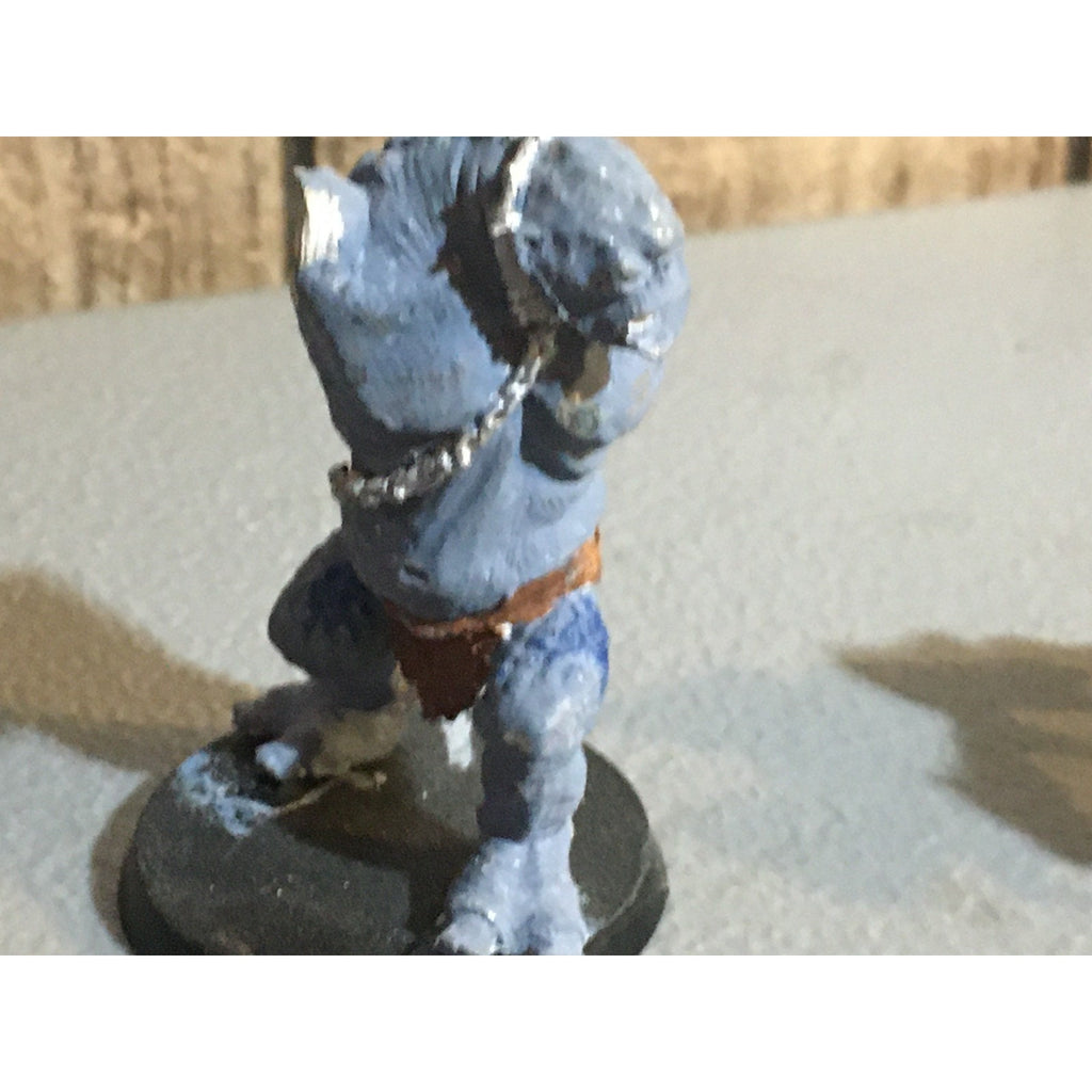 A34031 LOTR LORD OF THE RINGS GAMES WORKSHOP METAL CAVE TROLL & HOBBIT PONY INC