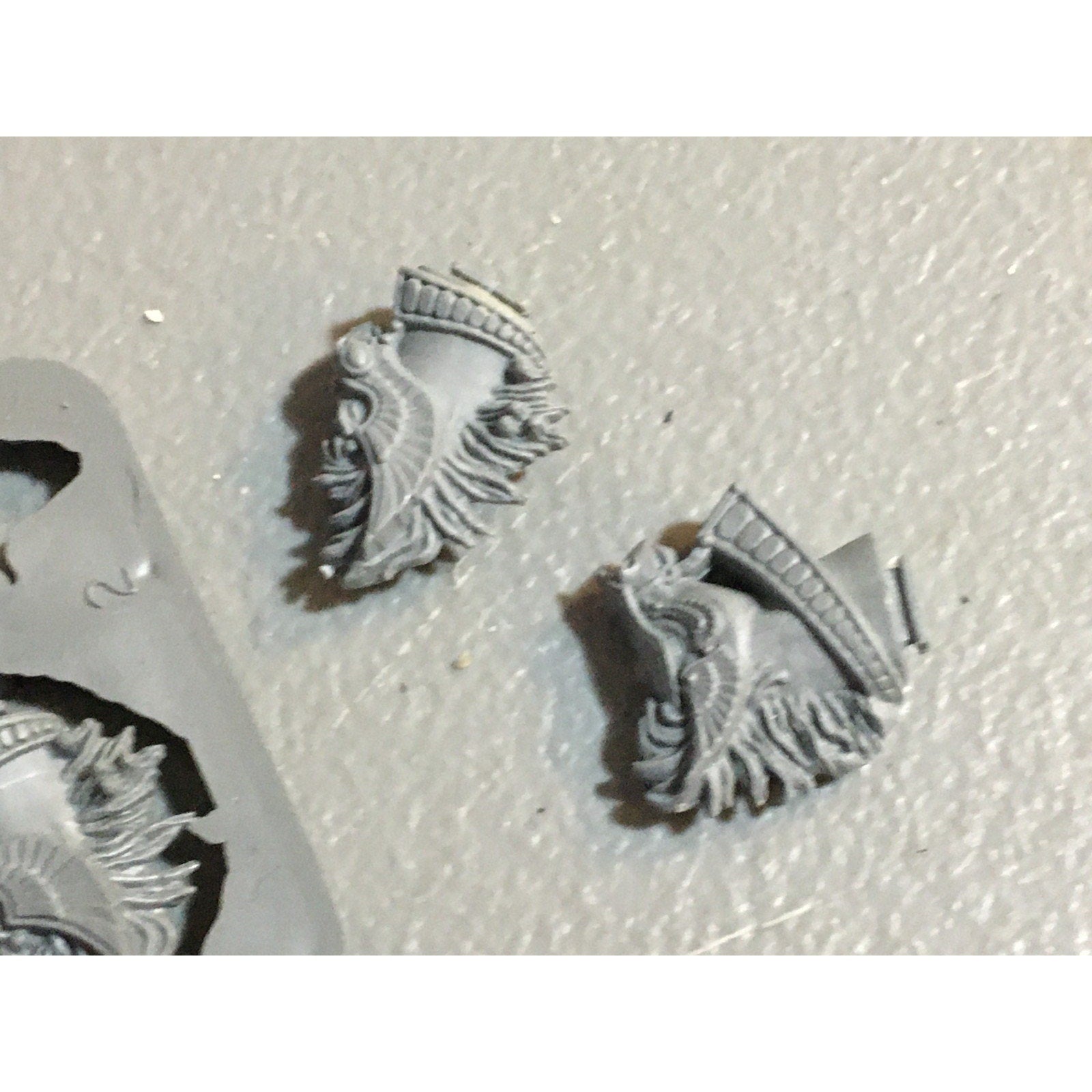 A24512 WARHAMMER FANTASY HIGH ELVES HORSE HEADS BITS LOT 7 PK GAMES WORKSHOP GW