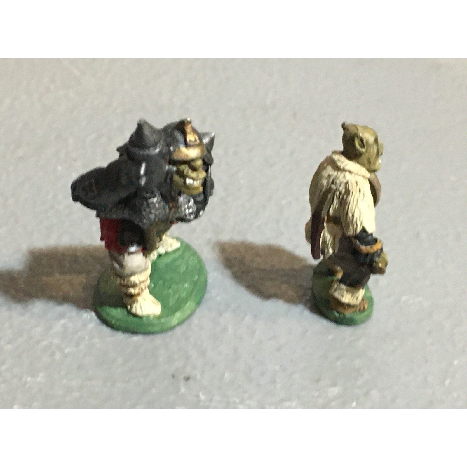 A10084 CITADEL PRE SLOTTA METAL RARE OOP ORC WARRIORS 2 PK WARHAMMER PAINTED