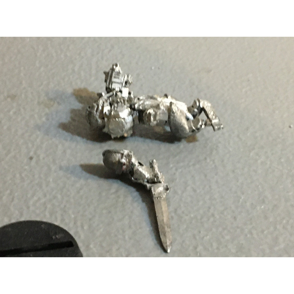A33835 WARHAMMER 40K SPACE MARINES GREY KNIGHTS METAL JUSTICAR NO BACKPACK GW