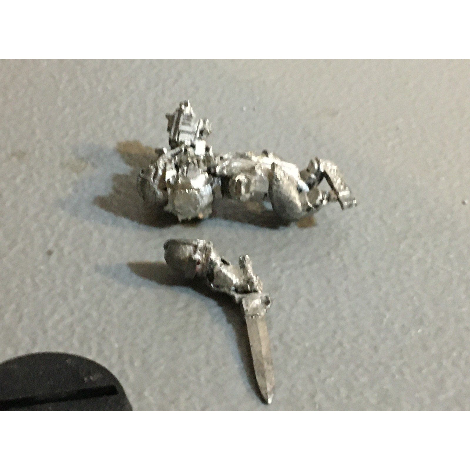 A33835 WARHAMMER 40K SPACE MARINES GREY KNIGHTS METAL JUSTICAR NO BACKPACK GW