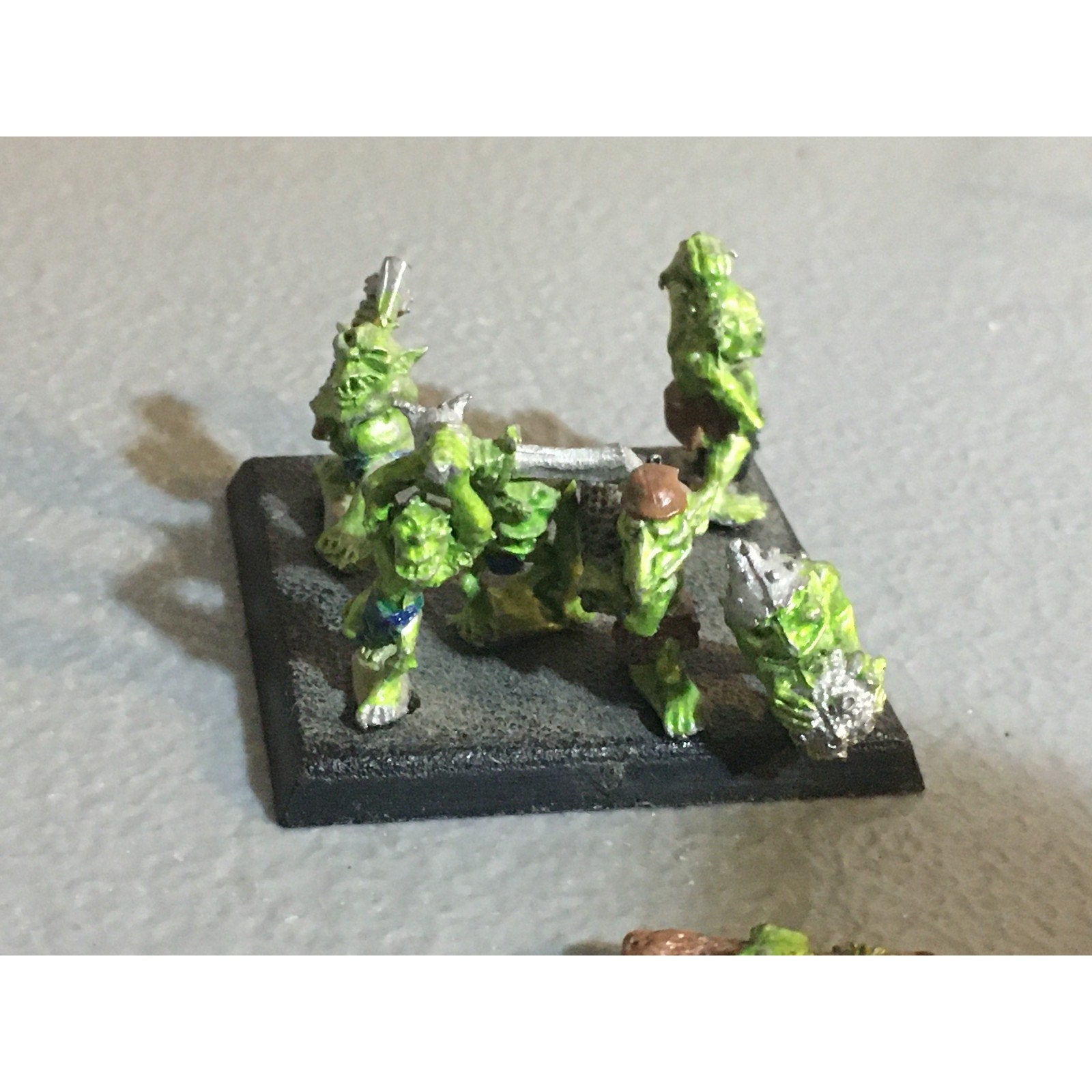A31903 WARHAMMER FANTASY METAL ORCS & GOBLINS SNOTLING BASE GW GAMES WORKSHOP