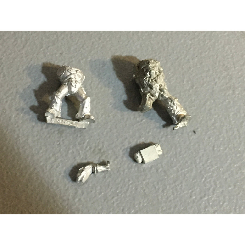 A32818 WARHAMMER 40K CHAOS MARINES WOLVES METAL BITS & INCOMPLETE LOT GW