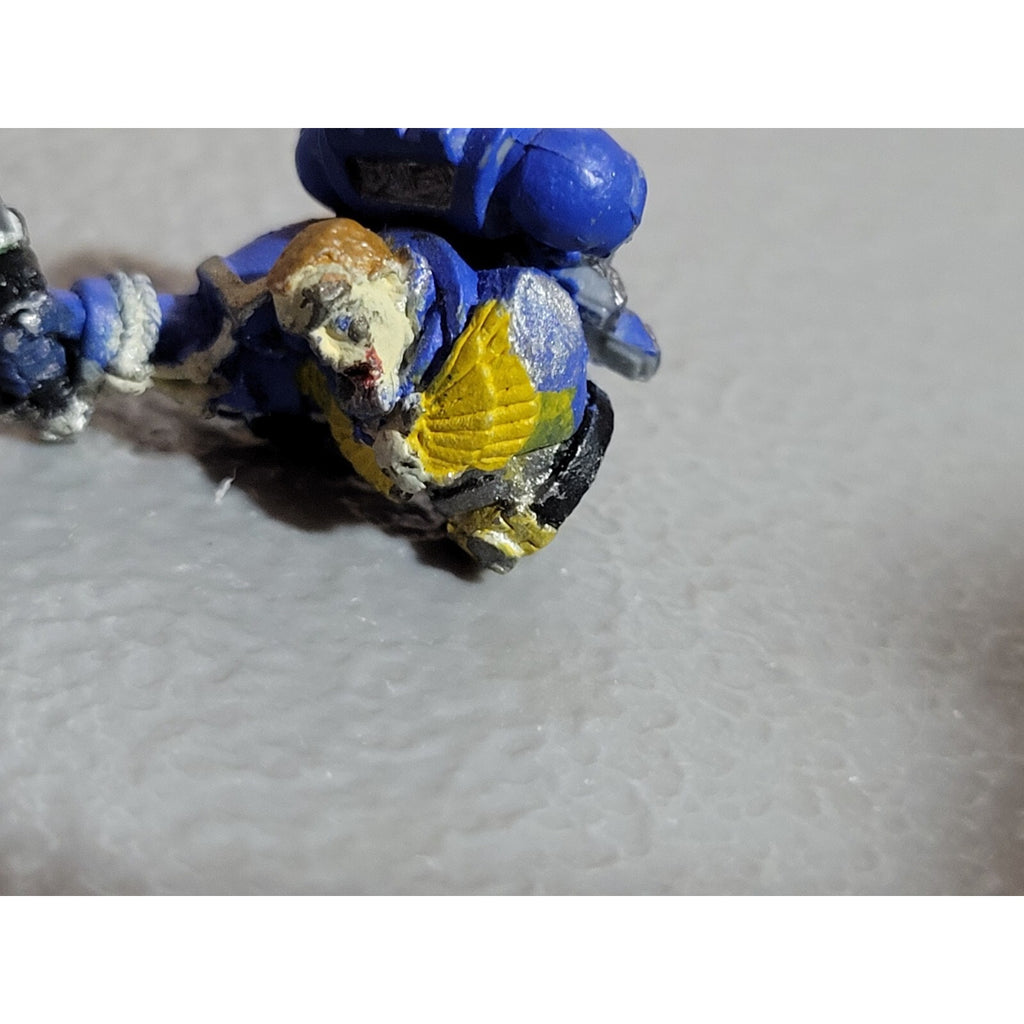 A19052 WARHAMMER 40K SPACE MARINES METAL BIKE CAPTAIN TORSO POWER SWORD