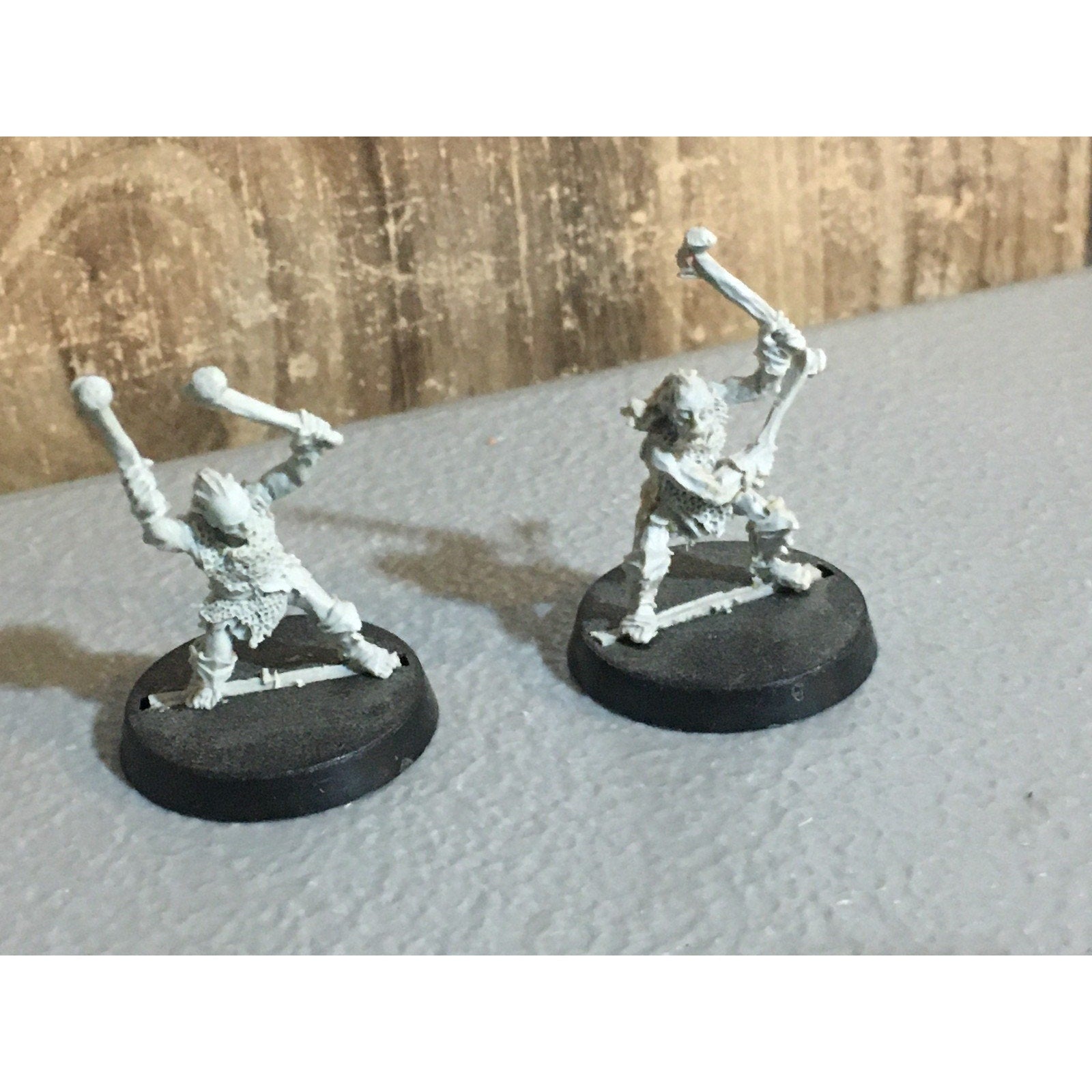 A30390 LOTR LORD RINGS GW GAMES WORKSHOP FINECAST MORIA GOBLIN DRUMMERS NO DRUM