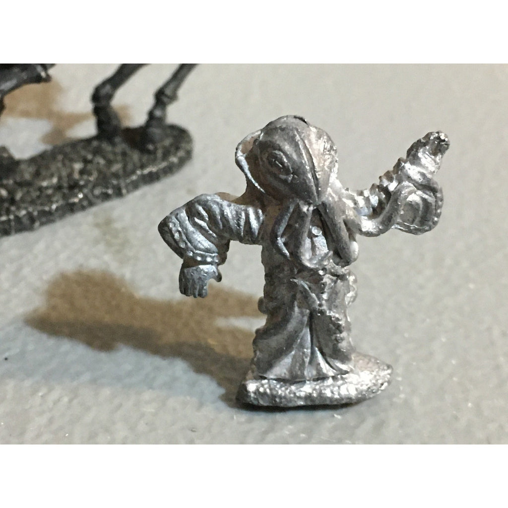 A34039 UNKNOWN METAL MINIATURES FANTASY MIXED LOT CREATURE DRAKE UNDEAD HORSE