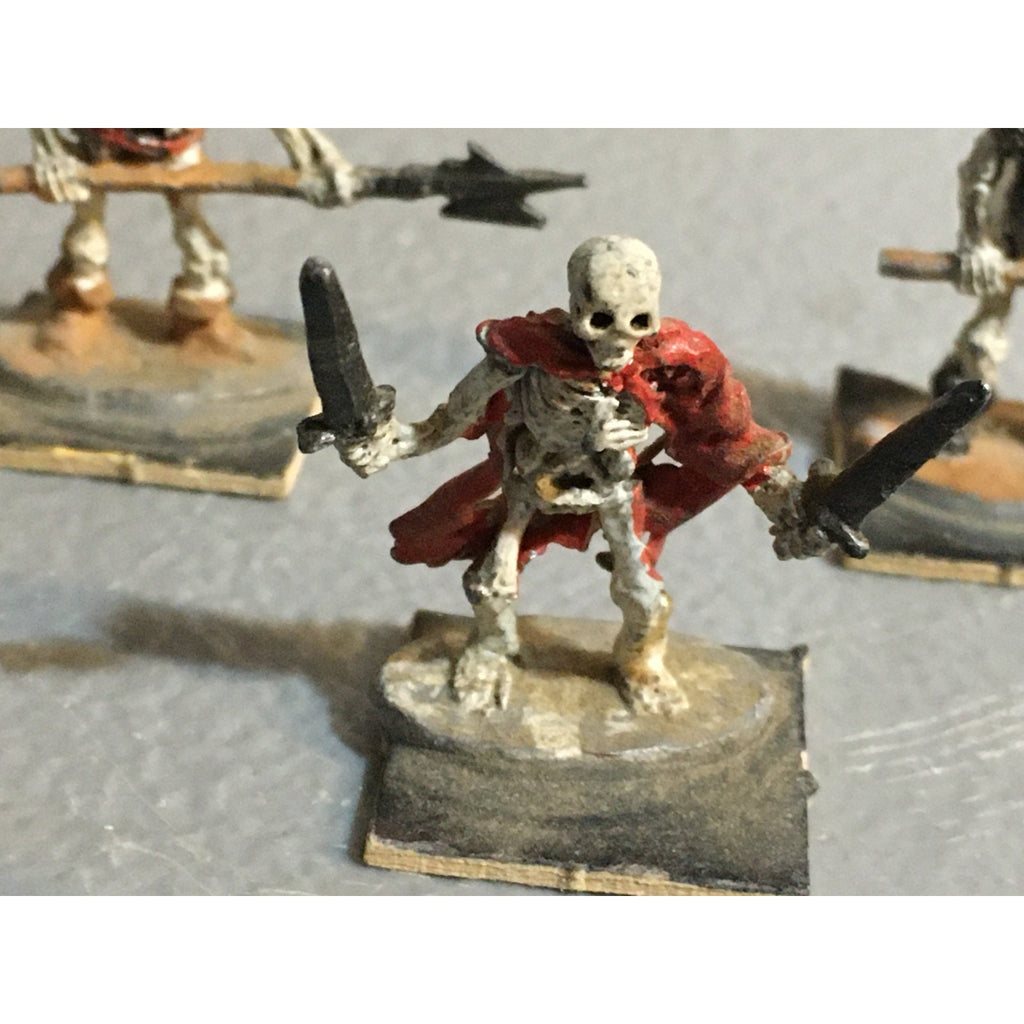 A32380 RAL PARTHA METAL MINIATURES SKELETON WARRIOR 3 PK TABLETOP WAR GAMES