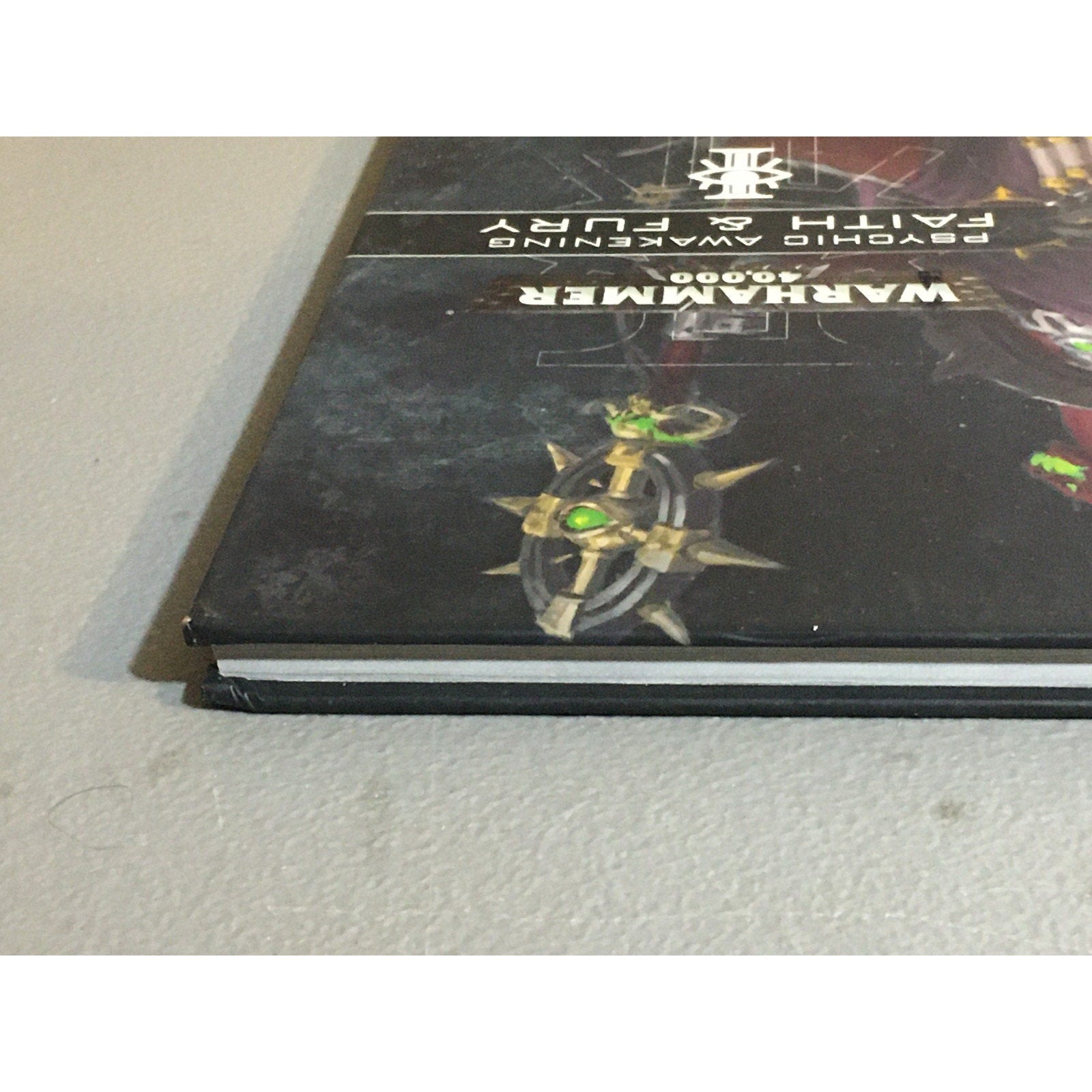 BOOK WARHAMMER 40K PSYCHIC AWAKENING FAITH & FURY USED HB HARDBACK