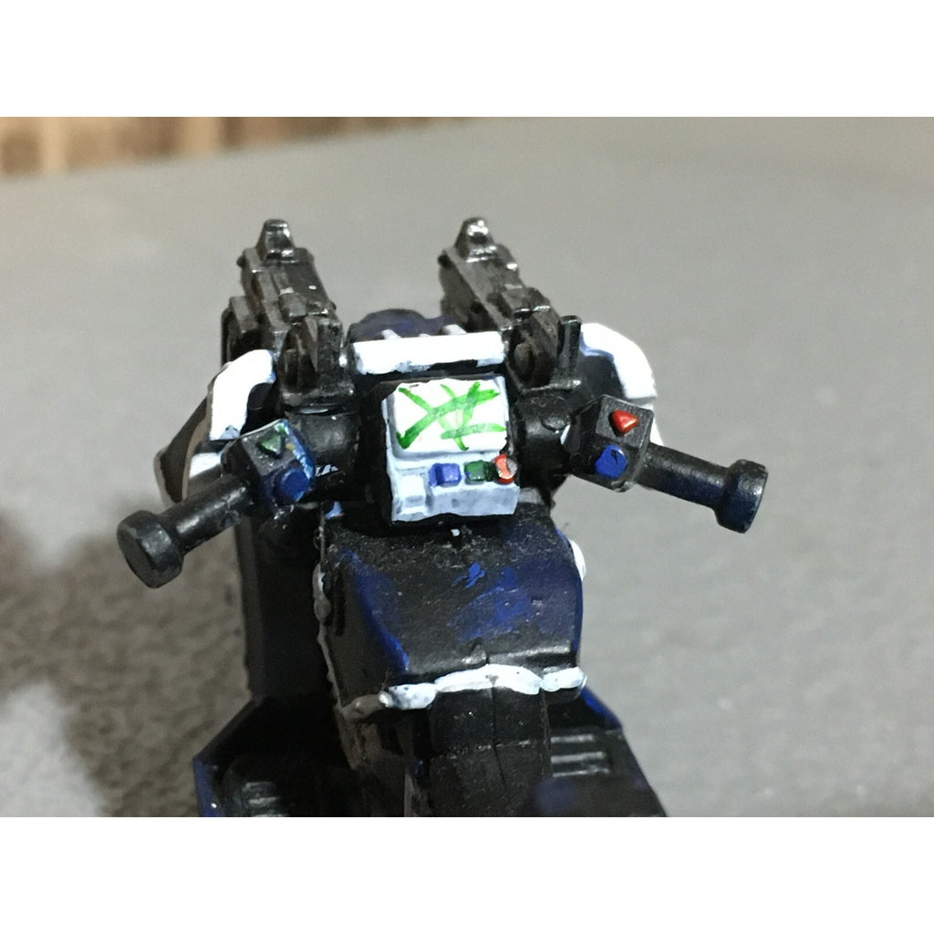 A20736 WARHAMMER 40K METAL SPACE MARINES METAL CAPTAIN ON BIKE OOP BIKER